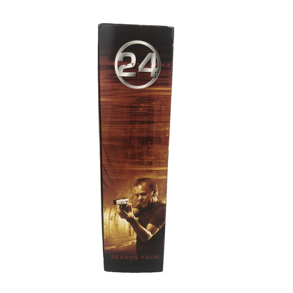 24 Season Four DVD Set Kiefer Sutherland Jack Bauer 7 Disc Set 1052 Minutes - Picture 4 of 11